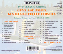 Guys & Dolls - Gentlemen Prefer Blondes - CD AJA 5498