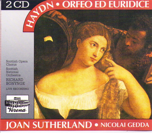 JOAN SUTHERLAND 'Orfeo Ed Euridice' - 2CD VERONA 28018-19
