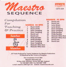 SAMBAS & MAMBOS "Sequence Compilation" CDTS 029