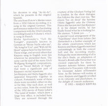 JAN KIEPURA - My Song for You - GEMM CD 9079