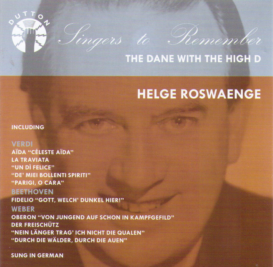 HELGE ROSWAENGE - 