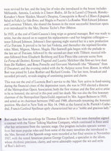 Lucrezia Bori - The Met Centenarians - MET 702 CD