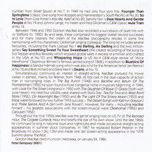 Gordon MacRae "It's Magic" - CD AJA 5384