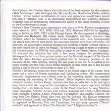 TINO PATTIERA - Arias/Duets/Songs - 2-CD-89222