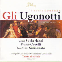 JOAN SUTHERLAND 'Gli Ugonotti' - 3-CD GL 100.604