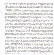 GENE AUTRY - The Last Round-Up - CD AJA 5264