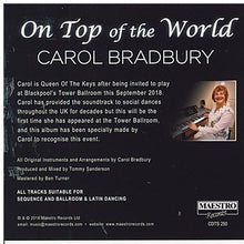 CAROL BRADBURY 'On Top Of The World' CDTS 250