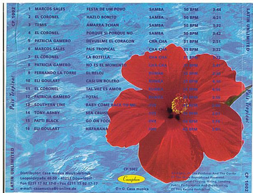 CASA MUSICA 'Paris Tropical' - CP 1002