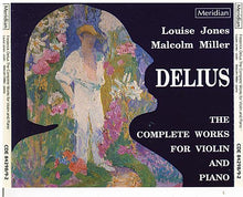 DELIUS - The Complete Works for Violin & Piano - CDE 84298