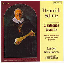 HEINRICH SCHUTZ - Cantiones Sacrae - CDE 84337/84338 2-cd set