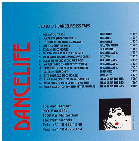 CASA MUSICA 'Taps' - DCD 031 - 2