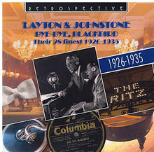 LAYTON & JOHNSTONE 'Bye-Bye, Blackbird' RTR 4240