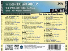 RICHARD RODGERS 'With A Song In My Heart' - 2CD-RTS 4223