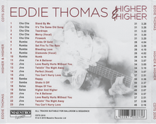 EDDIE THOMAS 'Higher & Higher' CDTS 2010