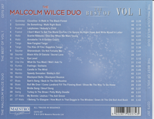 MALCOLM WILCE  DUO  'Best of - Vol 1'  CDTS 257