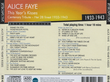 ALICE FAYE 'This Year's Kisses ' RTR 4265
