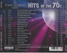 TONY GILBERT 'Hits of the 70s' CDTS 261