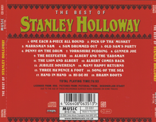 STANLEY HOLLOWAY  'The Best Of' CD6351