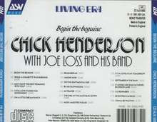 CHICK HENDERSON ' Begin The Beguine' CD AJA 5083
