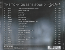 TONY GILBERT  "Nightbirds" CDTS 269