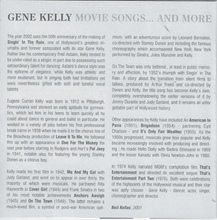 GENE KELLY 'Movie Songs' - CD 6312