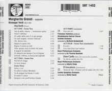 VERDII: Margherita sings Verdi SBT 1402