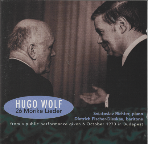 DIETRICH FISCHER-DIESKAU/Wolf 26 Morike Lieder CD-870
