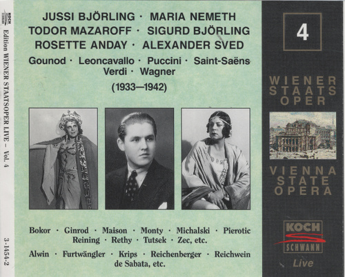 VIENNA STATE OPERA- 2-CD SET 3-1454-2Y4