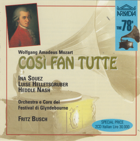 MOZART - Cosi Fan Tutte - 2CD 78011