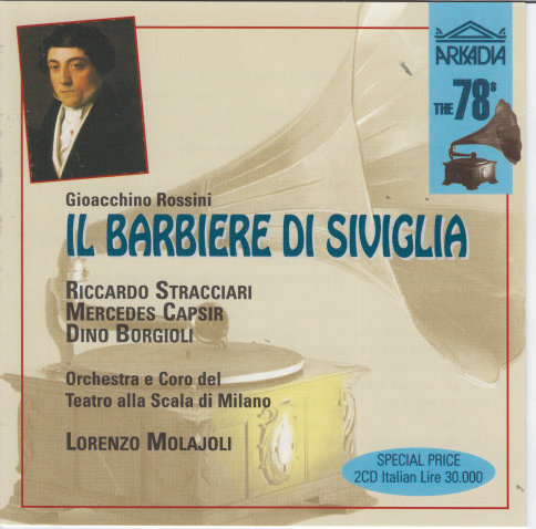 ROSSINI 'Il Barbiere di Siviglia' - 2CD 78008