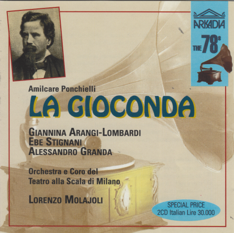 PONCHIELLI 'La Gioconda' - 2CD 78022