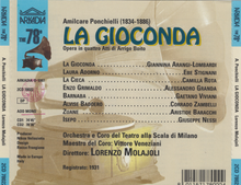 PONCHIELLI 'La Gioconda' - 2CD 78022