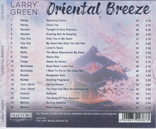 LARRY GREEN 'Oriental Breeze' CDTS 270
