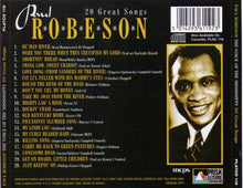 PAUL ROBESON ' The Voice Of Mississippi' PLATCD 119