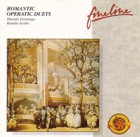 PLACIDO DOMINGO 'Romantic Opera Duets' FLCD 9052