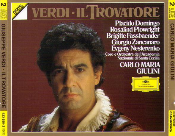 PLACIDO DOMINGO 'Il Trovatore' 423 858-2 (2-cd Set)