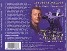 TONY EVANS ORCHESTRA 'The Ultimate Foxtrot Collection' CDE 1057