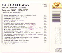 CAB CALLOWAY - CD 56073