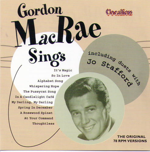 GORDON MacRAE - CDUS 3014