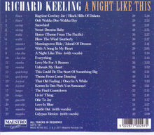 RICHARD KEELING "A Night Like This" CDTS 191
