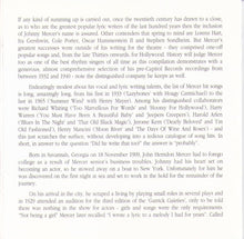 JOHNNY MERCER "Pardon My Southern Accent" CDHD 203