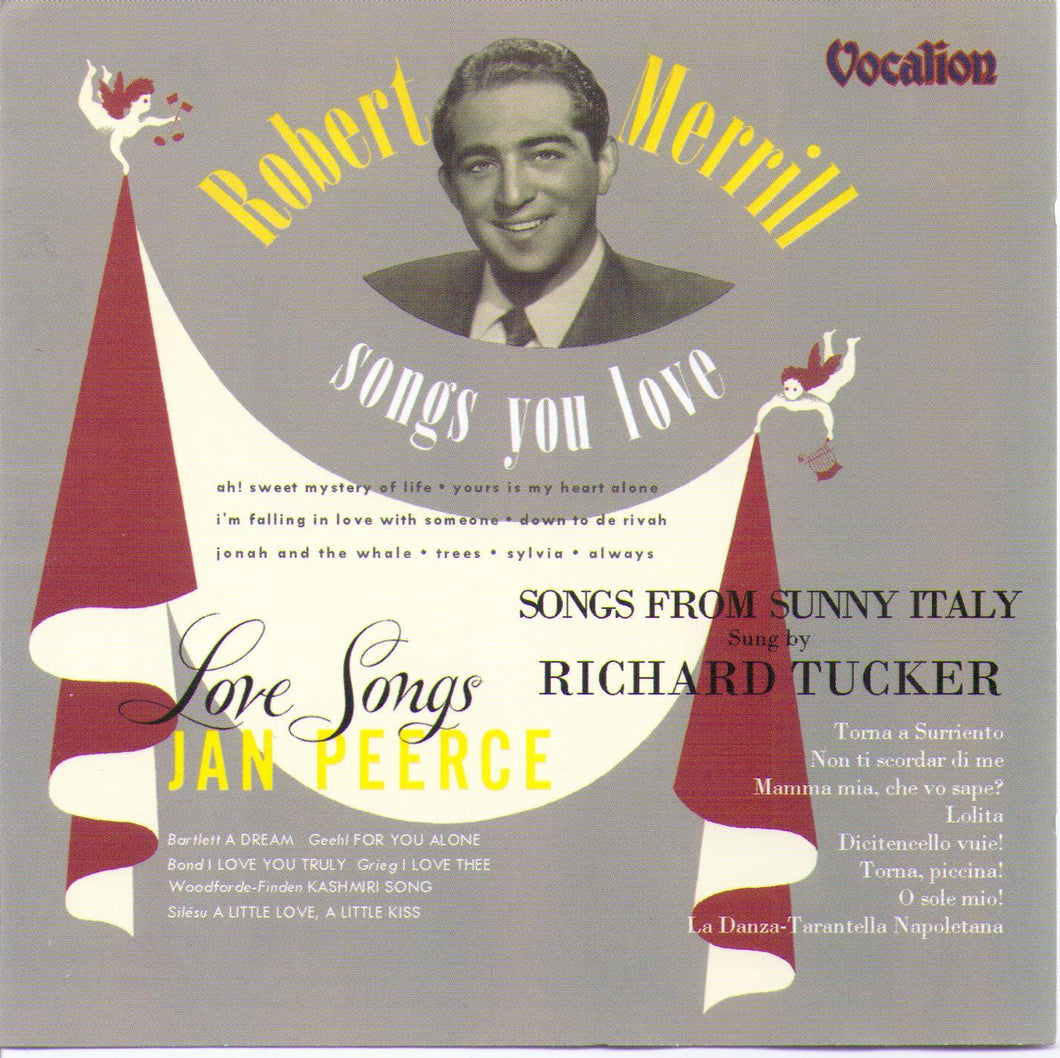RICHARD TUCKER/ROBERT MERRILL/JAN PEERCE - CDVS 1952