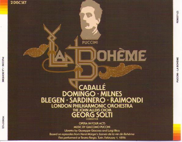 PLACIDO DOMINGO 'La Boheme' RD 80371 (2)