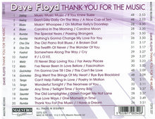 DAVE FLOYD 'Thank You For The Music' CDTS 227