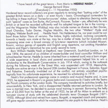 HEDDLE NASH - Serenade - CD AJA 5227