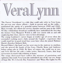 VERA LYNN "Sincerely Yours" PLAT CD 158