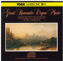 GREAT ROMANTIC ORGAN MUSIC- York CD 101
