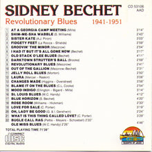 Sidney Bechet - Revolutionary Blues - 1941-1951 - CD 53106