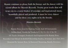 RONNIE ROSS "I Just Wanna Dance With You" - CDTS 185