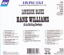 HANK WILLIAMS - Lovesick Blues - CD AJA 5371